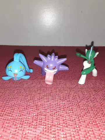 포켓몬 클리핑 피규어 마나피 겐가 엘레이드 3개 세트