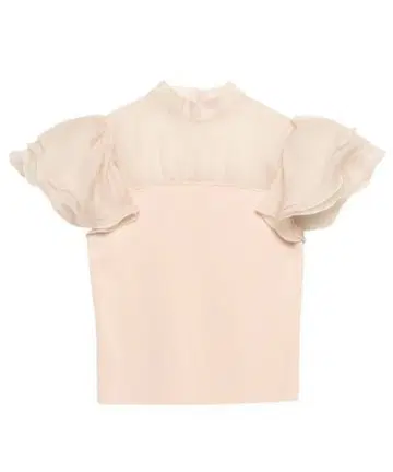 EIMY ISTOIRE 에이미 웨이브 프릴 니트 풀오버