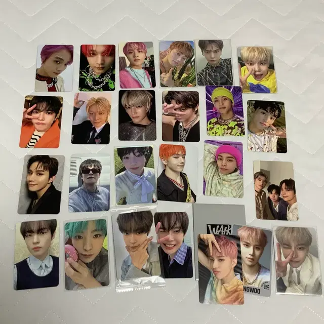 연말할인 균일가) 라이즈 엔시티 위시 127 개봉앨범 포토카드