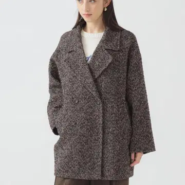 헤링본 코트 빔즈 새상품급