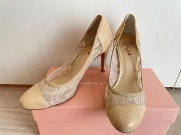 LOVE STORY 레이스 펌프스 24.5cm