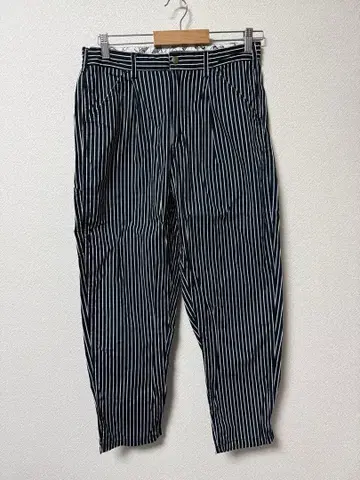 BEN DAVIS 스트라이프 와이드 팬츠 L 사이즈