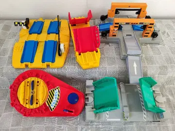 프라레일 건널목 회전대 다리 세트