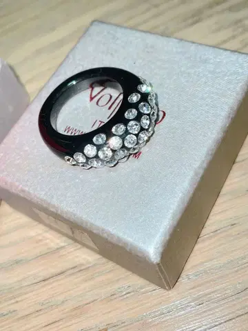 ITALIA Volpino swarovski 블랙