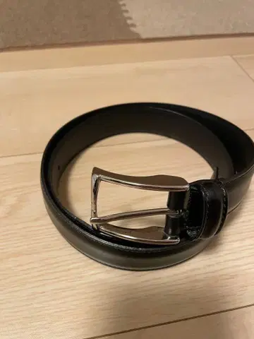 앤더슨 블랙 가죽 벨트