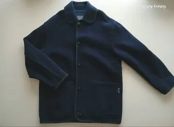 트루사르디 리버서블 코트 네이비 버전 & 네이비와 그레이 버전