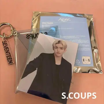 SEVENTEEN NEW 미니 파우치 S.COUPS 에스쿱스