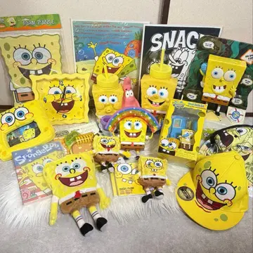 스펀지 밥 굿즈 묶음 판매 인테리어 레어