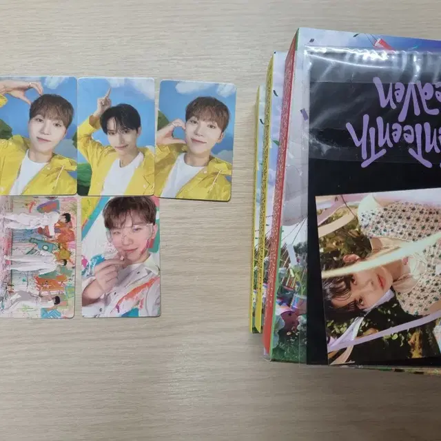 세븐틴 처분) 헤븐앨범 일반반+캐럿반+앨포