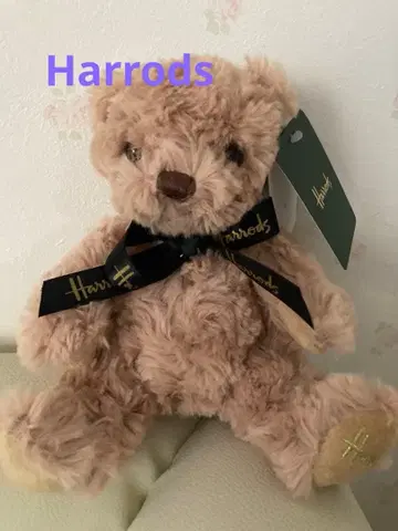 Harrods 베이지 봉제 인형 약 20cm
