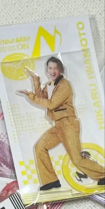 SnowMan LIVE ON 아크릴 스탠드 이와모토 히카루