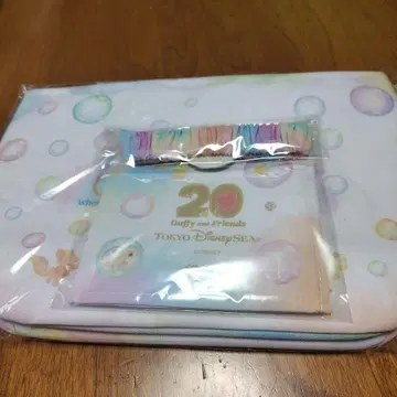 디즈니씨 컬러풀 해피니스 더피 프렌즈 수베니어 런치 케이스