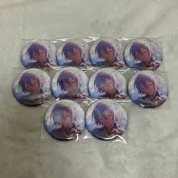 카미시로 루이 프로세카 앙스타 콜라보 글리터 캔뱃지