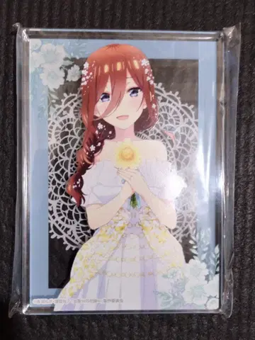 5등분의 신부 원화전 아크릴 블록 나카노 미쿠