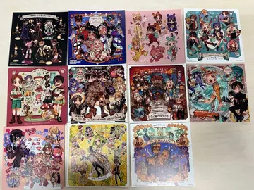 지박소년 하나코 군 애니메이트 특전 미니 색지 11장 세트