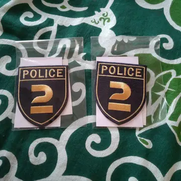 패트레이버 REBOOT/자수 패치 2개 세트