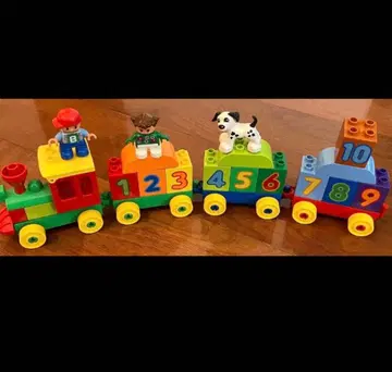 레고 듀플로 기차 숫자 블록 포함 LEGO 정품
