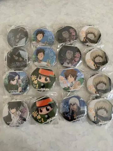 가정교사 히트맨 REBORN! 최애 캔뱃지 모음