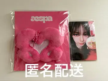 aespa POPUP 심볼 인형 키링 트레이딩 카드 카리나