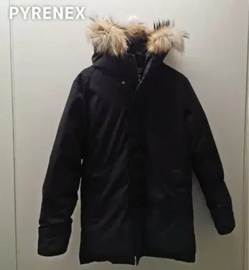 PYRENEX 블랙 다운 자켓 안시