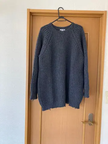 아방토와 AVANT TOI 울 100% 롱 니트 * 이탈리아제