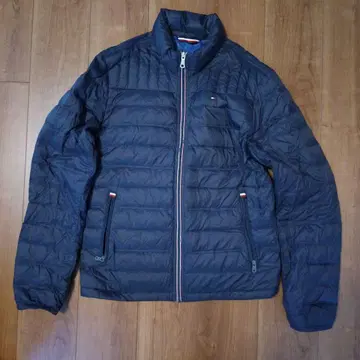TOMMY HILFIGER 내추럴 다운 네이비 S