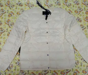 TAION 버튼 다운 자켓 V넥