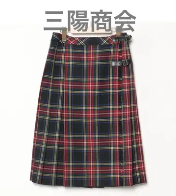 삼양상회 더 스카치 하우스 스카치 하우스 플리츠 스커트