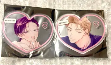 러브 체인 러브 진 에비노 비스크 아크릴 코스터 특전