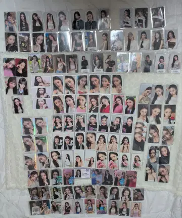 NiziU 리마 특전 트레이딩 카드 총 130장 (중복 포함)