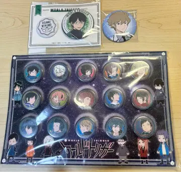 월드 트리거 캔뱃지 세트