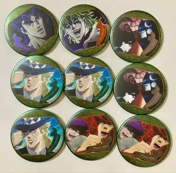 죠죠의 기묘한 모험 애니메이션 10주년 기념전 캔뱃지