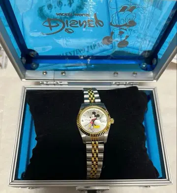 [새상품급] 디즈니 미키마우스 손목시계 케이스 포함
