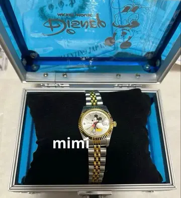 [새상품급] 디즈니 미키마우스 손목시계 케이스 포함