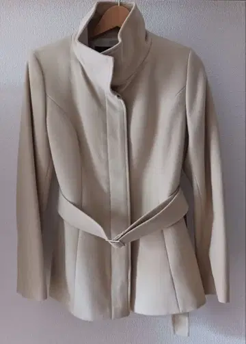 INDIVI 코트 베이지 S 사이즈