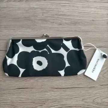 새상품 마리메꼬 Marimekko 가마구치 파우치 우니코