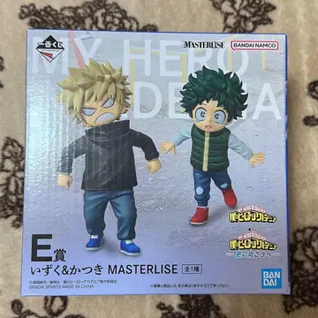 제일복권 나의 히어로 아카데미아 E상 이즈쿠&카츠키 피규어