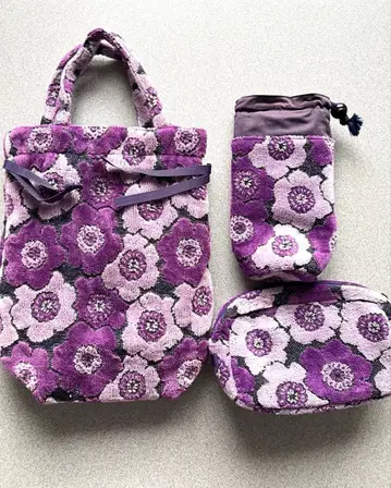 [ 미사용 ] 타월 미술관 백 3종 세트