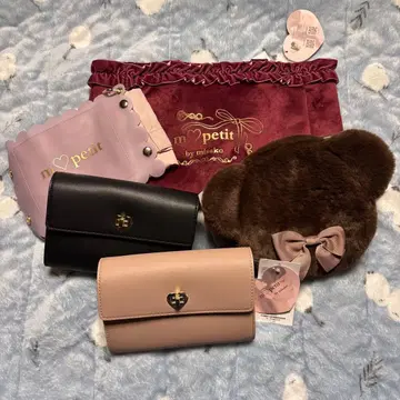 5 아오키 미사코 묶음 판매 토트백 숄더 백 파우치