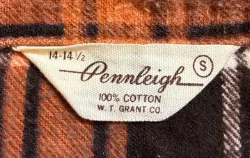 60's Pennleigh printflannel shirt 초레어!!