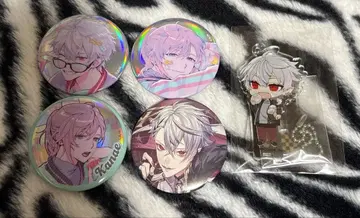 니지산지 카나에 쿠츠하 캔뱃지 아크릴 스탠드 키링 세트