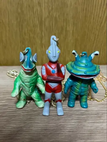 울트라맨 소프트 비닐 펜던트 카네곤 엘레킹 쇼와 레트로