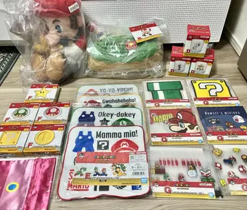 슈퍼 마리오 제일복권 1번 복권 마리오 세미 컴플리트 세트