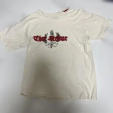THOR STEINAR 화이트 T셔츠