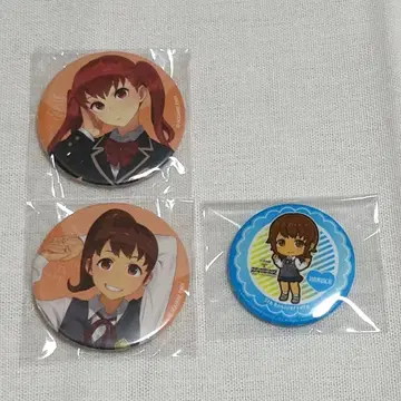스쿨걸 스트라이커즈 밤 본 하루카 쿄바시 아마네 캔뱃지