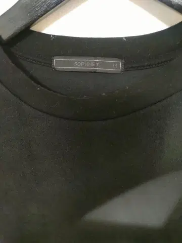 SOPHNET. 블랙 맨투맨 사이즈 M