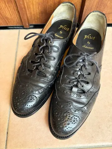 plus by chausser 길리 슈즈 가죽 신발 로퍼