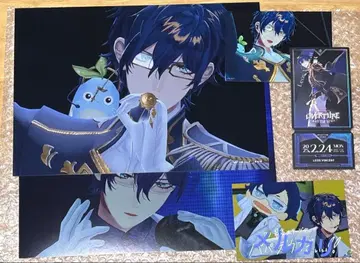 니지산지 레오스 데카 카드 낙서 추억 카드