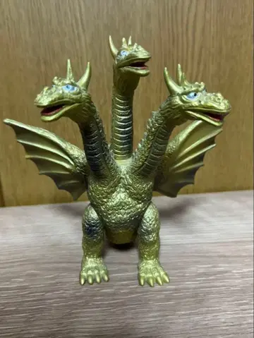 야마카츠 킹 기도라 소프트 비닐 고질라 판권 씰 포함