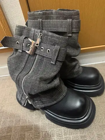 엔지니어 부츠 그레이/블랙 24